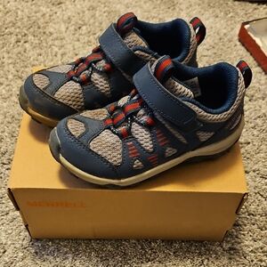 Merrell Kids Blue and Gray Shoes